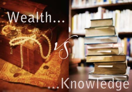 knowledge-or-wealth